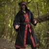 Epic Armoury Wizard Robe Harry, Black-red