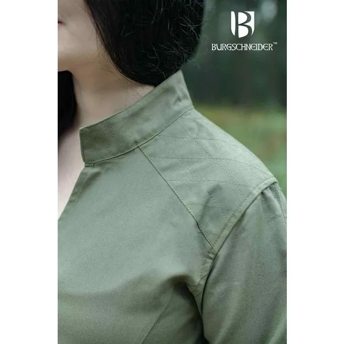 Burgschneider Womens Tunic Theresa, Grass Green - Image 4