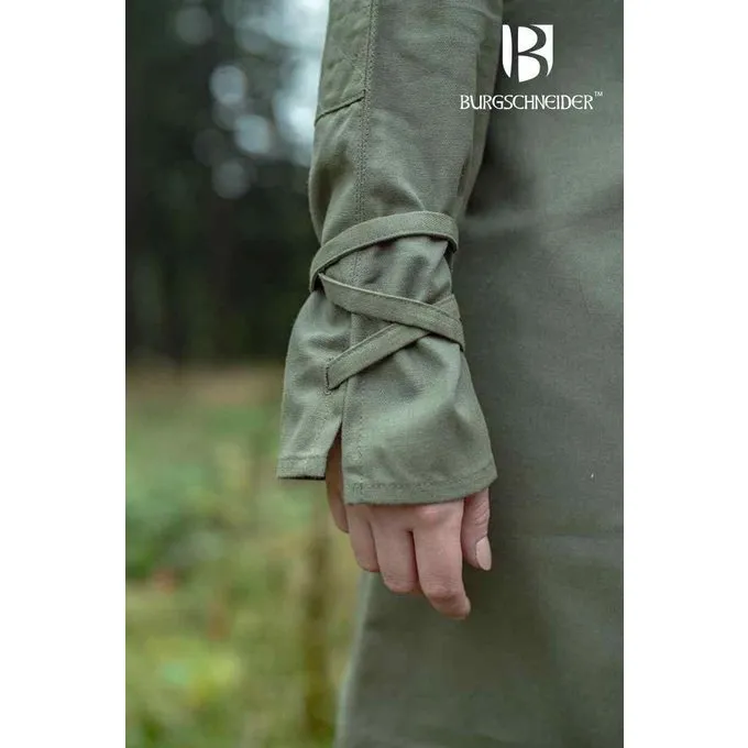 Burgschneider Womens Tunic Theresa, Grass Green - Image 6