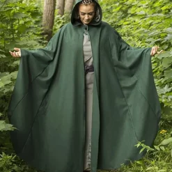 Epic Armoury Wool Travelers Cloak Green