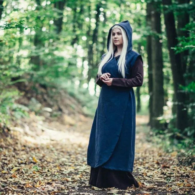 Leonardo Carbone Wrap Dress Thyra, Blue - Image 2