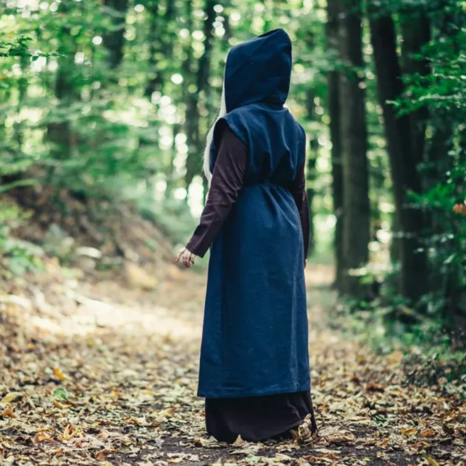 Leonardo Carbone Wrap Dress Thyra, Blue - Image 5