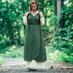 Leonardo Carbone Wrap Dress Thyra, Green